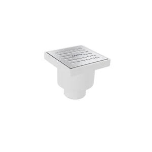 Трап сантехнічний нерж. 10*10, нижній, d50, шт