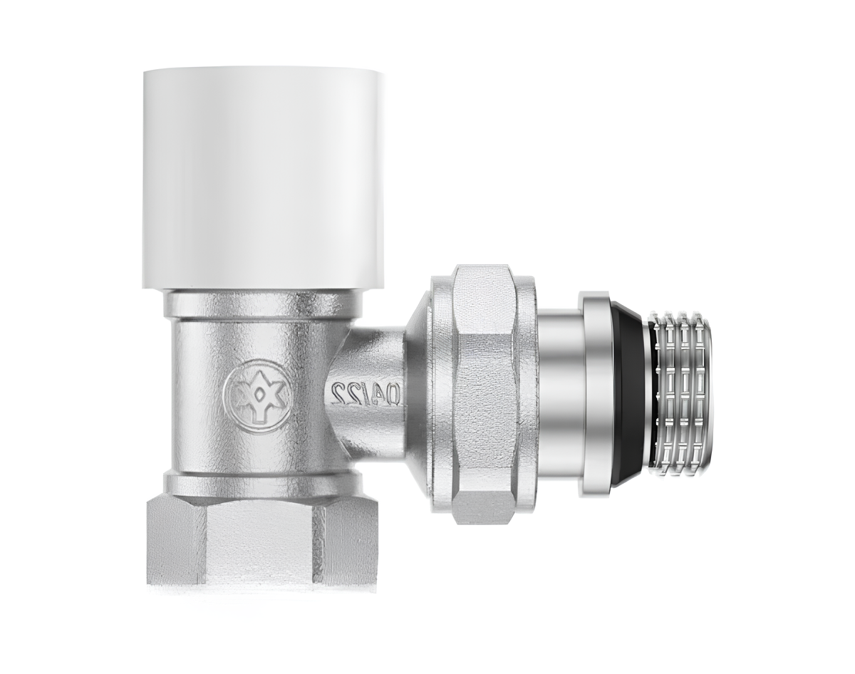 Радіаторний вентиль MIRAYA кутовий верхній ручний