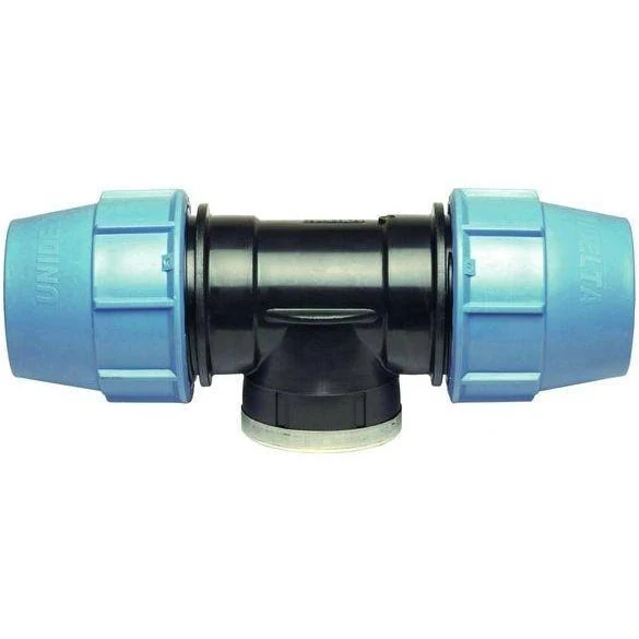 1007 UNIDELTA Трійник Ø25 х 3/4"В х 25 PN16 PP-B (УФ захист)