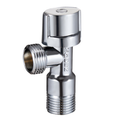 Кран кульовий кутовий ZEGOR FZ02 1/2"х3/4" для посудомийної/пральної машини