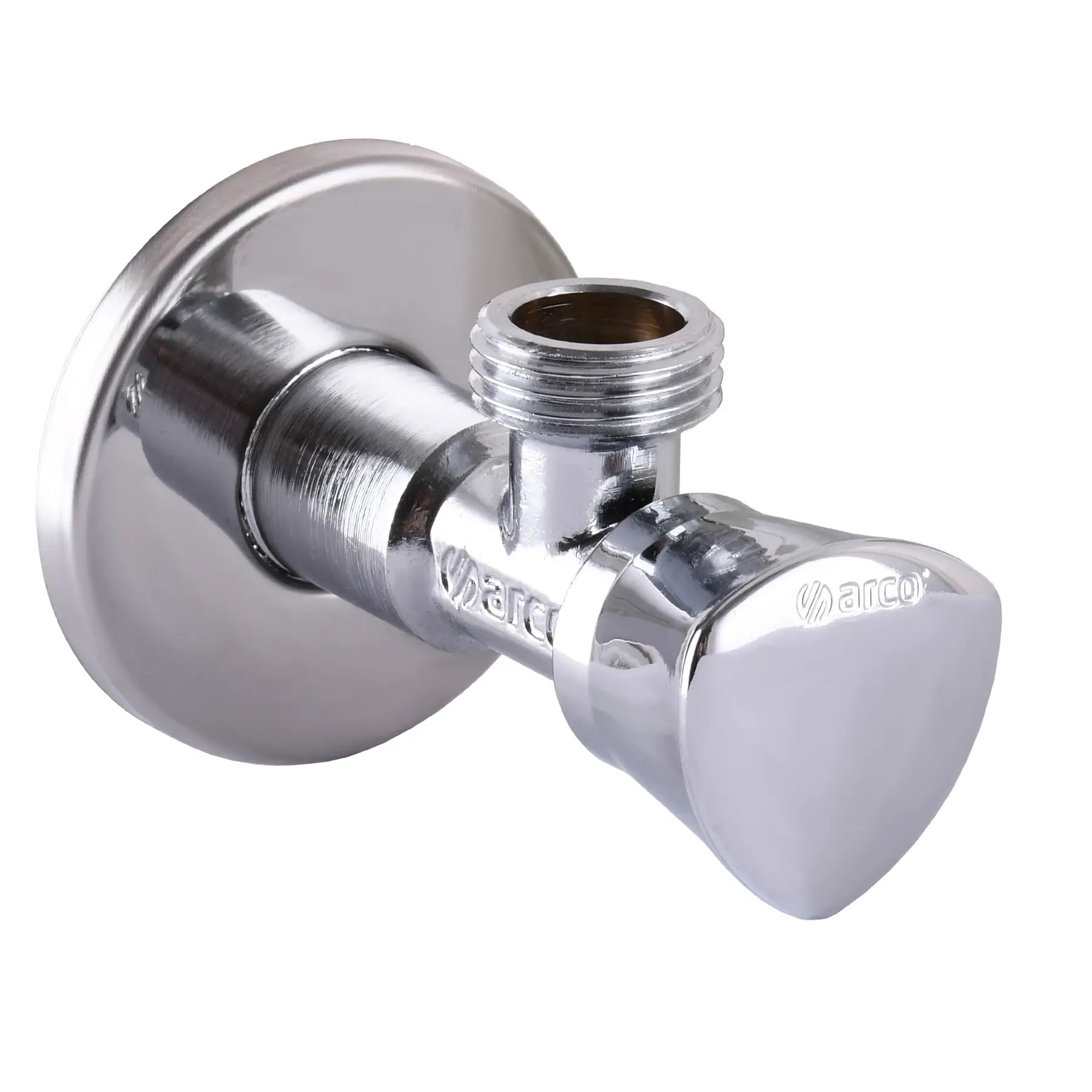 Кран вентильний кутовий ARCO 1/2″х 1/2″ ZENIT 0912 REGULA - Зображення 2